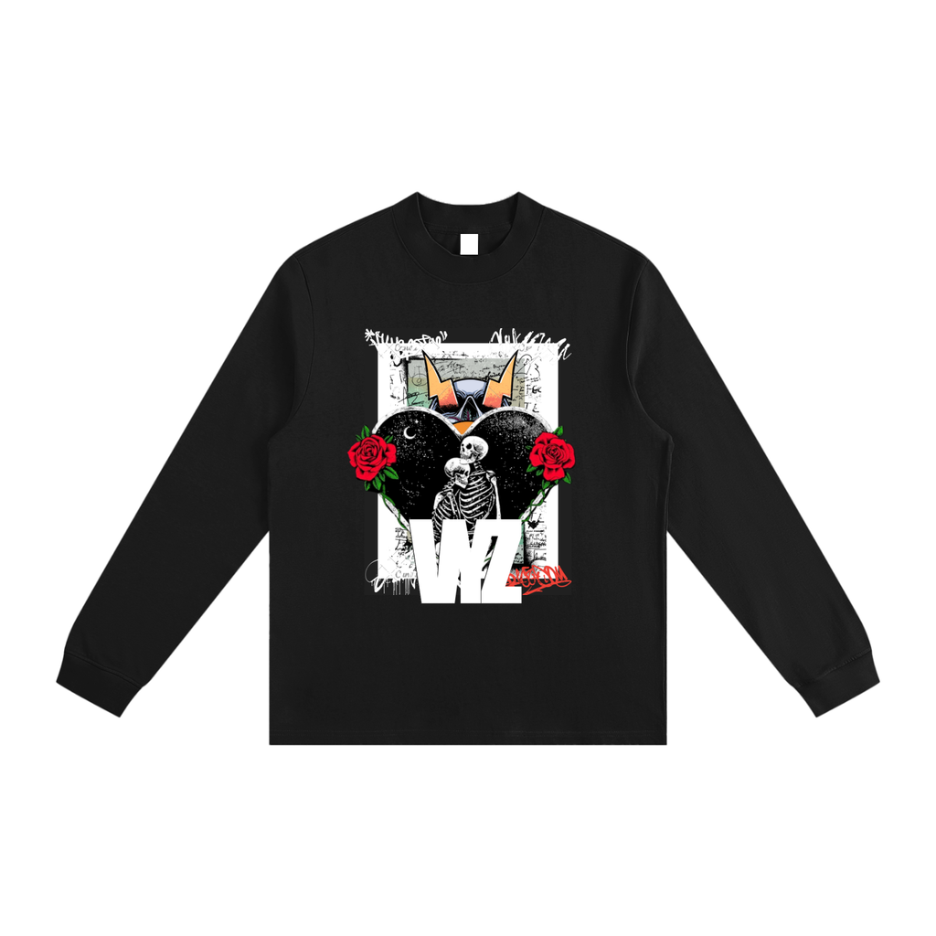 Essential Non-Shrink Mock Neck Sweatshirt