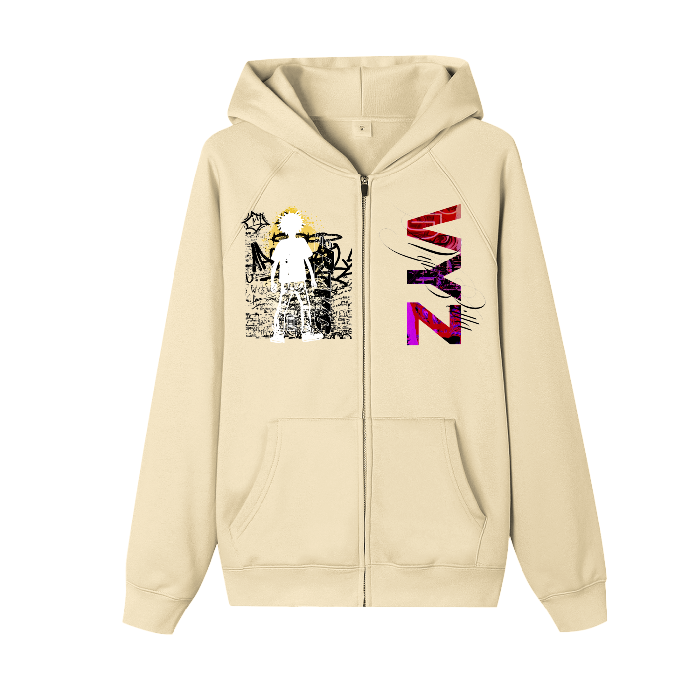 Essential Zip-up Fleece Hoodie