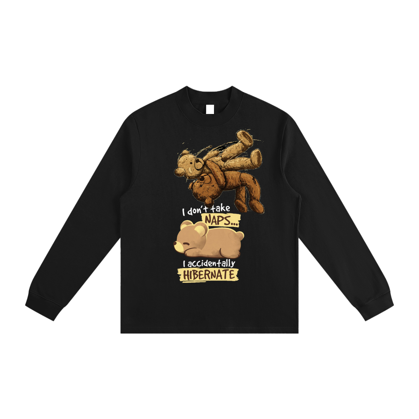 Essential Non-Shrink Mock Neck Sweatshirt