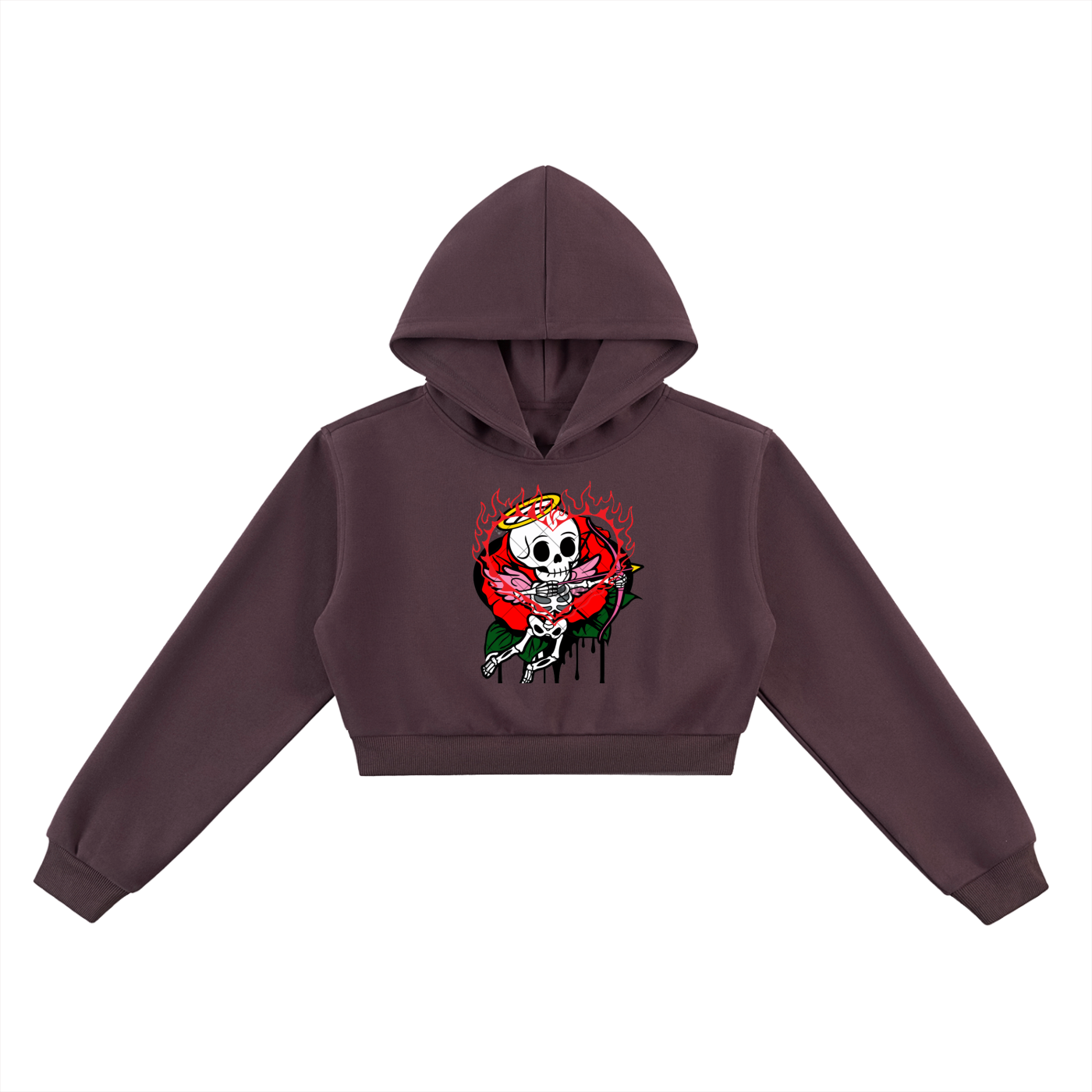 Essential Cropped Hoodie