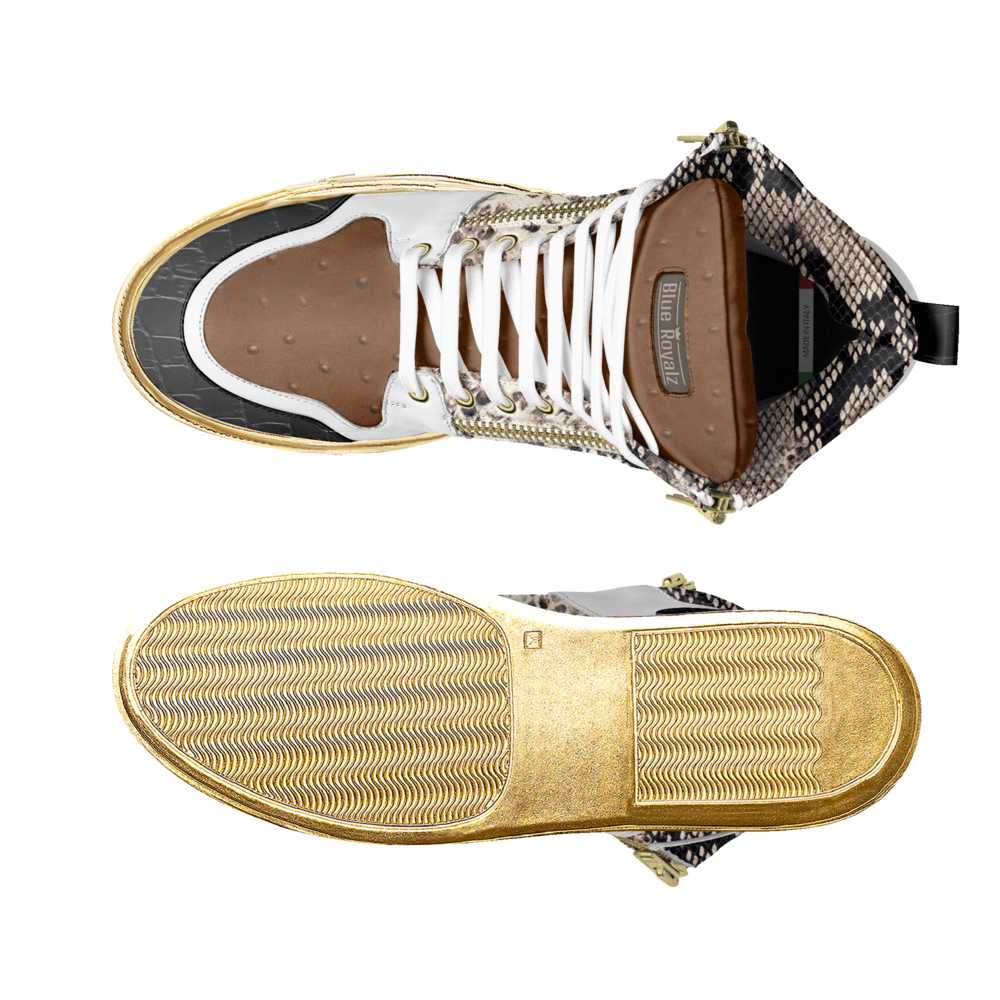 Blu Royalz Ostrich royal Flex