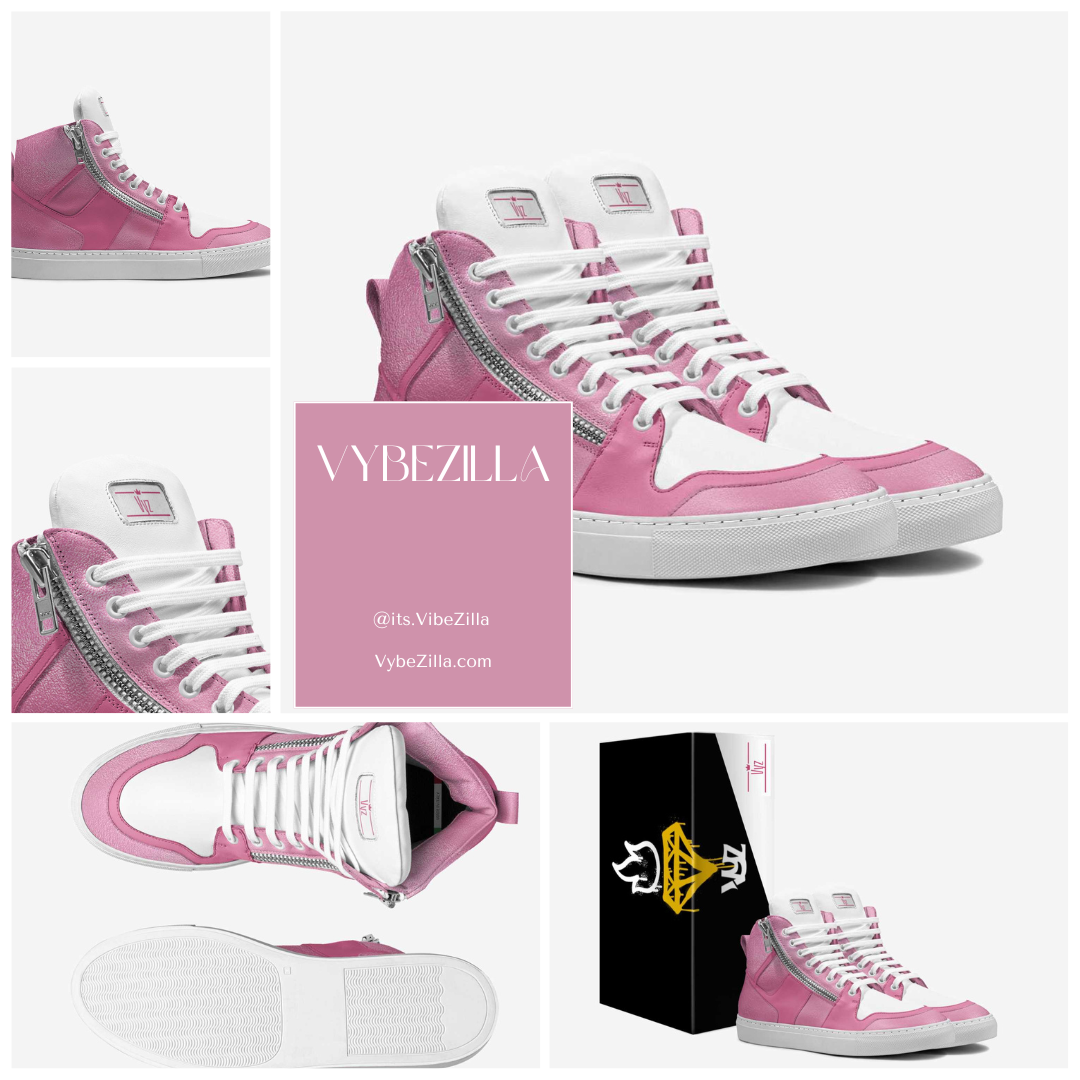 Pink Beige Suede Blu Royalz
