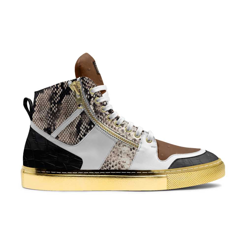 Blu Royalz Ostrich royal Flex
