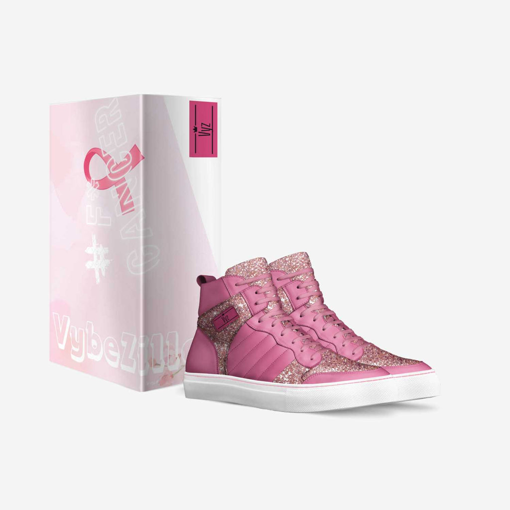 Pink Glittery Sueige