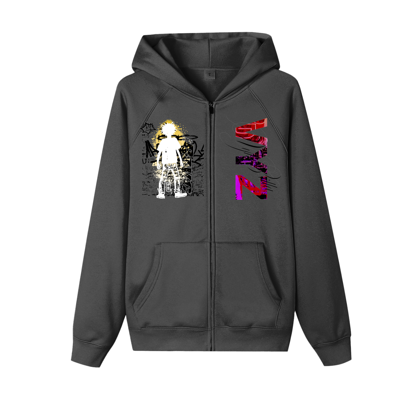 Essential Zip-up Fleece Hoodie