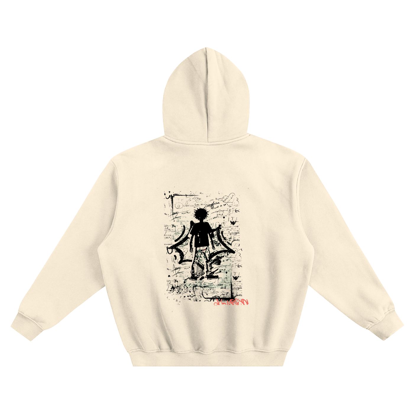 Fleeced Boxy Hoodie