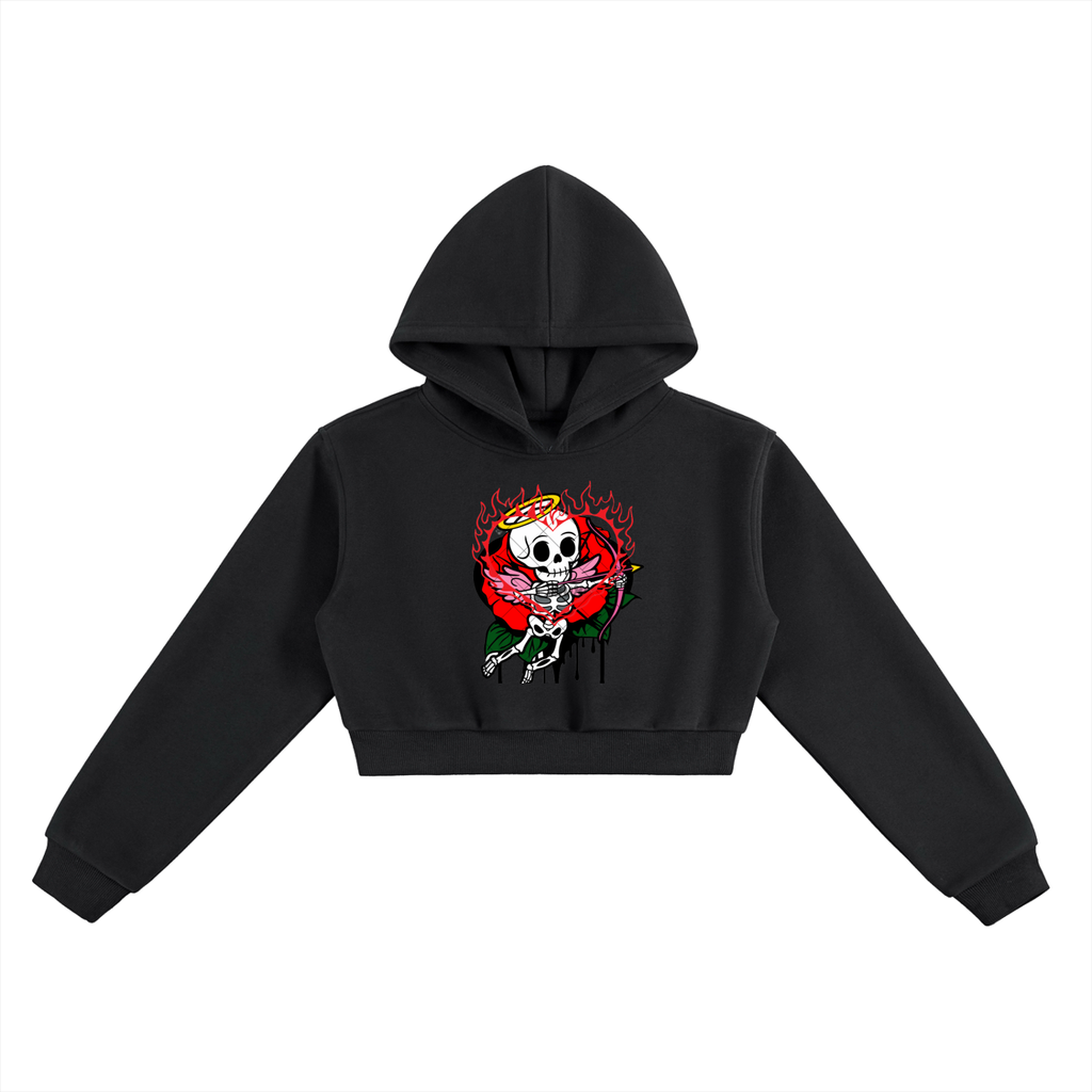 Essential Cropped Hoodie
